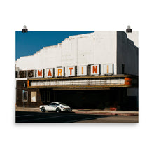 Load image into Gallery viewer, Martini Porsche 911 in front of Martini theater