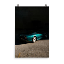 Load image into Gallery viewer, BRG Jaguar XJ220 in shadow (vertical)