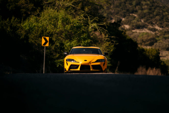 Shooting the 2021 Toyota GR Supra in a Scenic Landscape and in the City