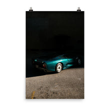 Load image into Gallery viewer, BRG Jaguar XJ220 in shadow (vertical)

